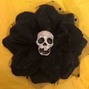 Skull hair clip - $5 or 3 for $12